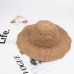 Summer  Straw Wide Brim Fisherman Fedora Beach Vacation Bonnie Hat W8Q5  eb-86078216